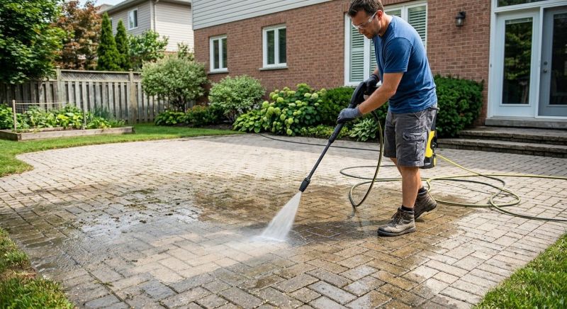 Pavers Power Washing Service